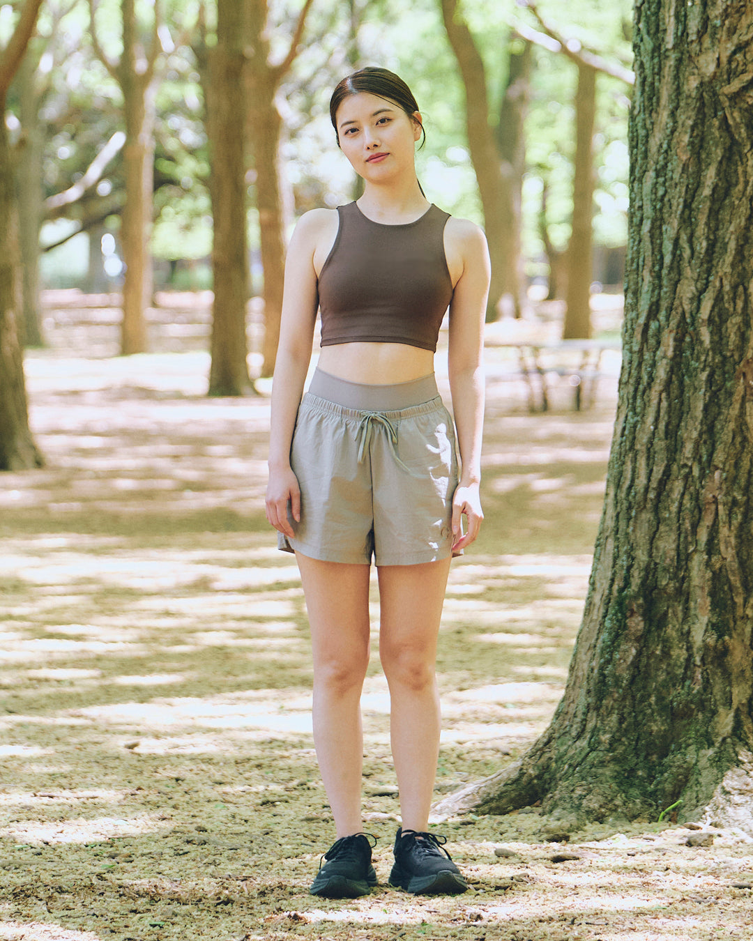 Airy Muse Shorts エアリーミューズショートパンツ SISH2602-GY - Gray