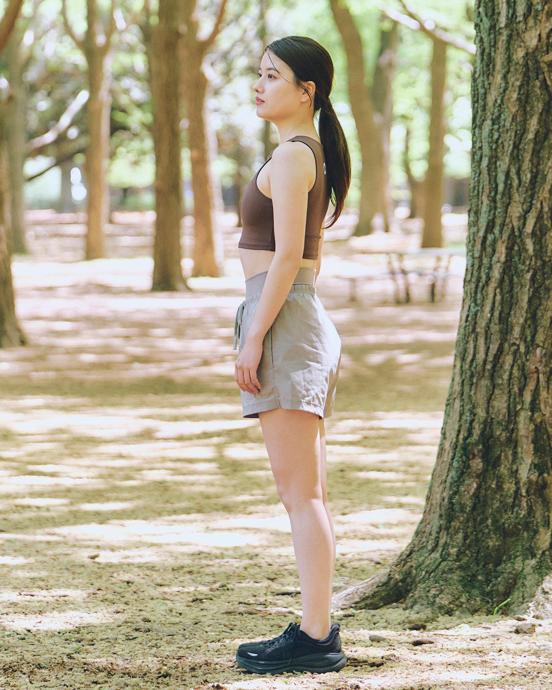 Airy Muse Shorts エアリーミューズショートパンツ SISH2602-GY - Gray