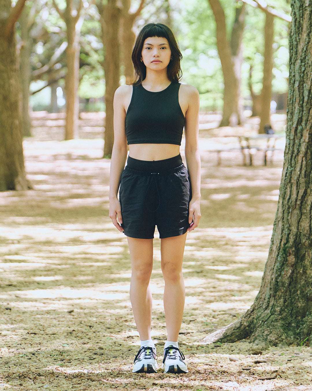 Airy Muse Shorts エアリーミューズショートパンツ SISH2602-BK - Black