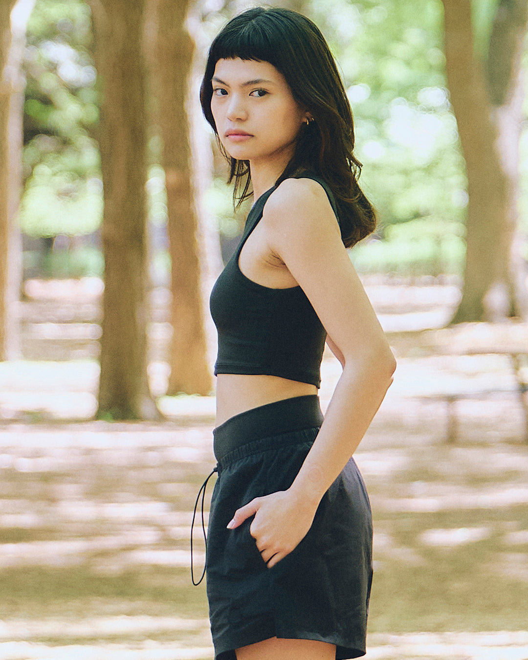 Luna Glow Bra ルナグローブラ SITE2601-BK - Black
