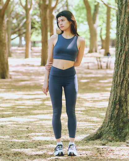 Cross Shape Leggings クロスシェイプレギンス SIBO2601-BL - Blue