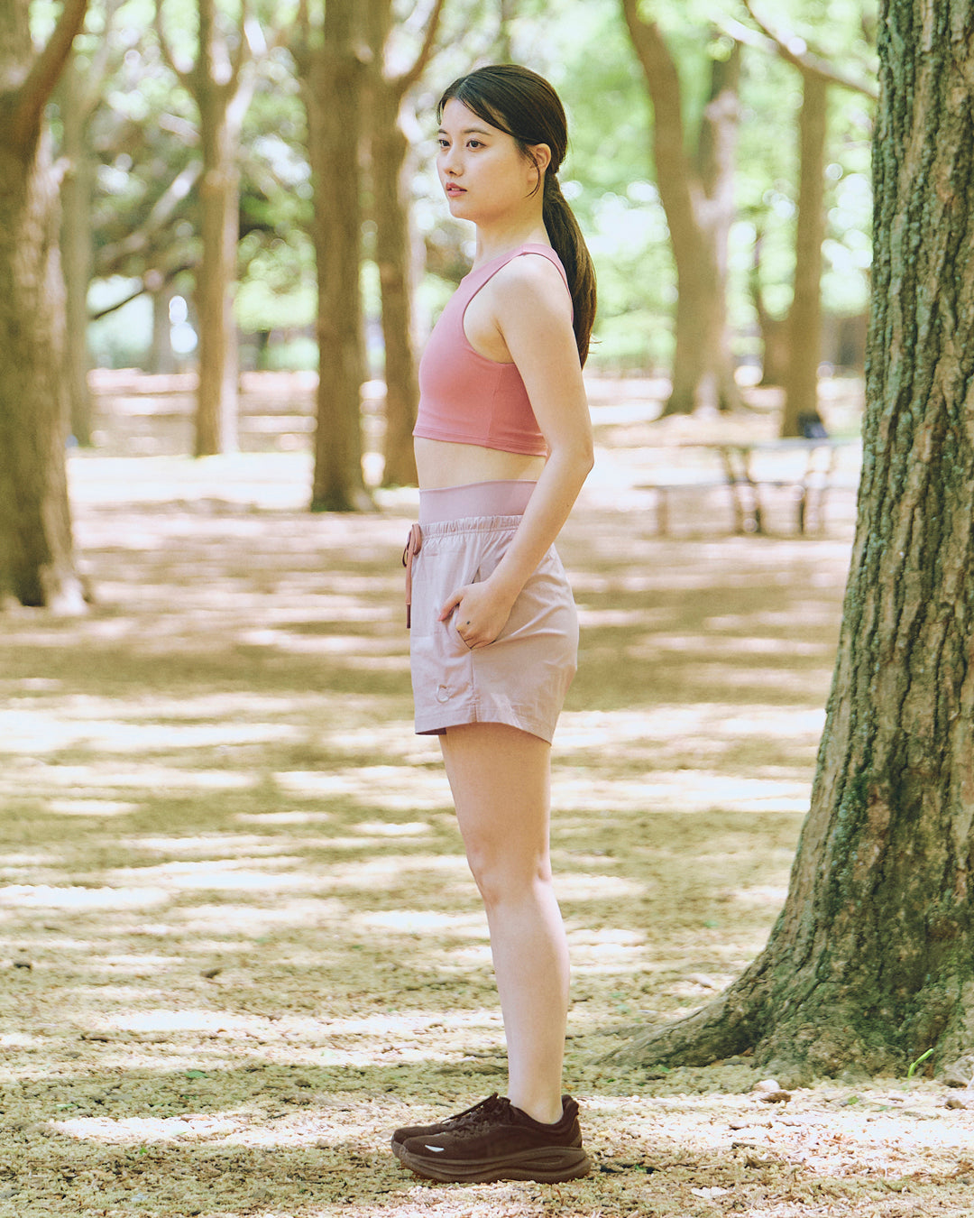 Airy Muse Shorts エアリーミューズショートパンツ SISH2602-PK - Pink