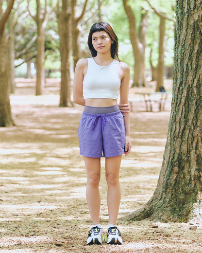 Airy Muse Shorts エアリーミューズショートパンツ SISH2602-PU - Purple
