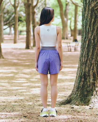 Airy Muse Shorts エアリーミューズショートパンツ SISH2602-PU - Purple