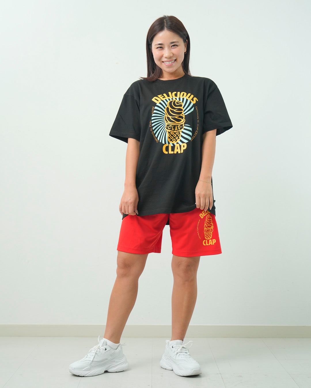 クラップアイスクリーム ドライハーフパンツ CH25011