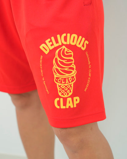 クラップアイスクリーム ドライハーフパンツ CH25011