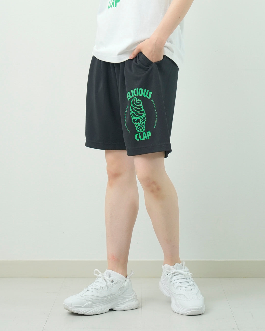 クラップアイスクリーム ドライハーフパンツ CH25011