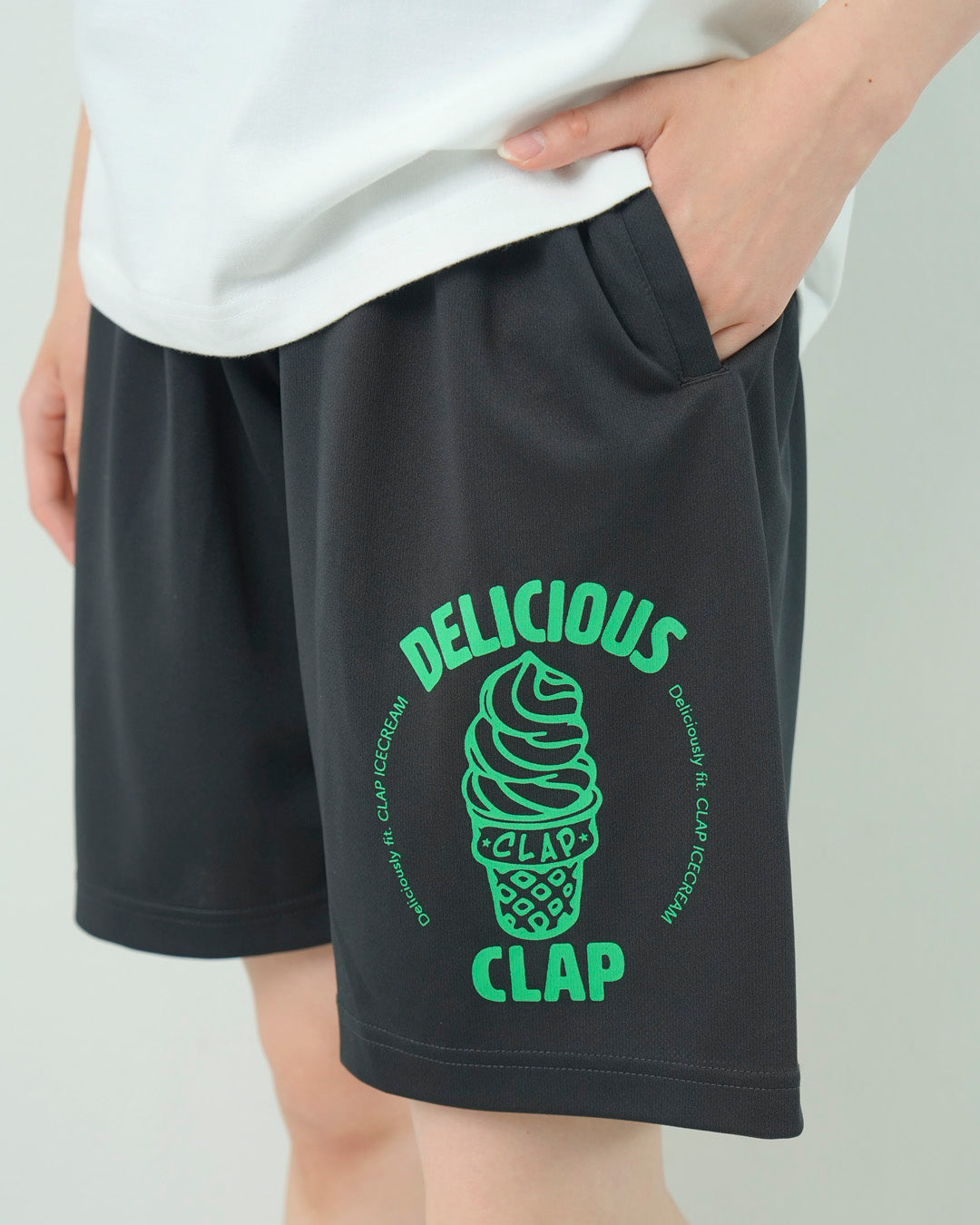 クラップアイスクリーム ドライハーフパンツ CH25011