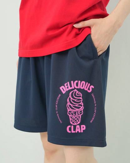 クラップアイスクリーム ドライハーフパンツ CH25011