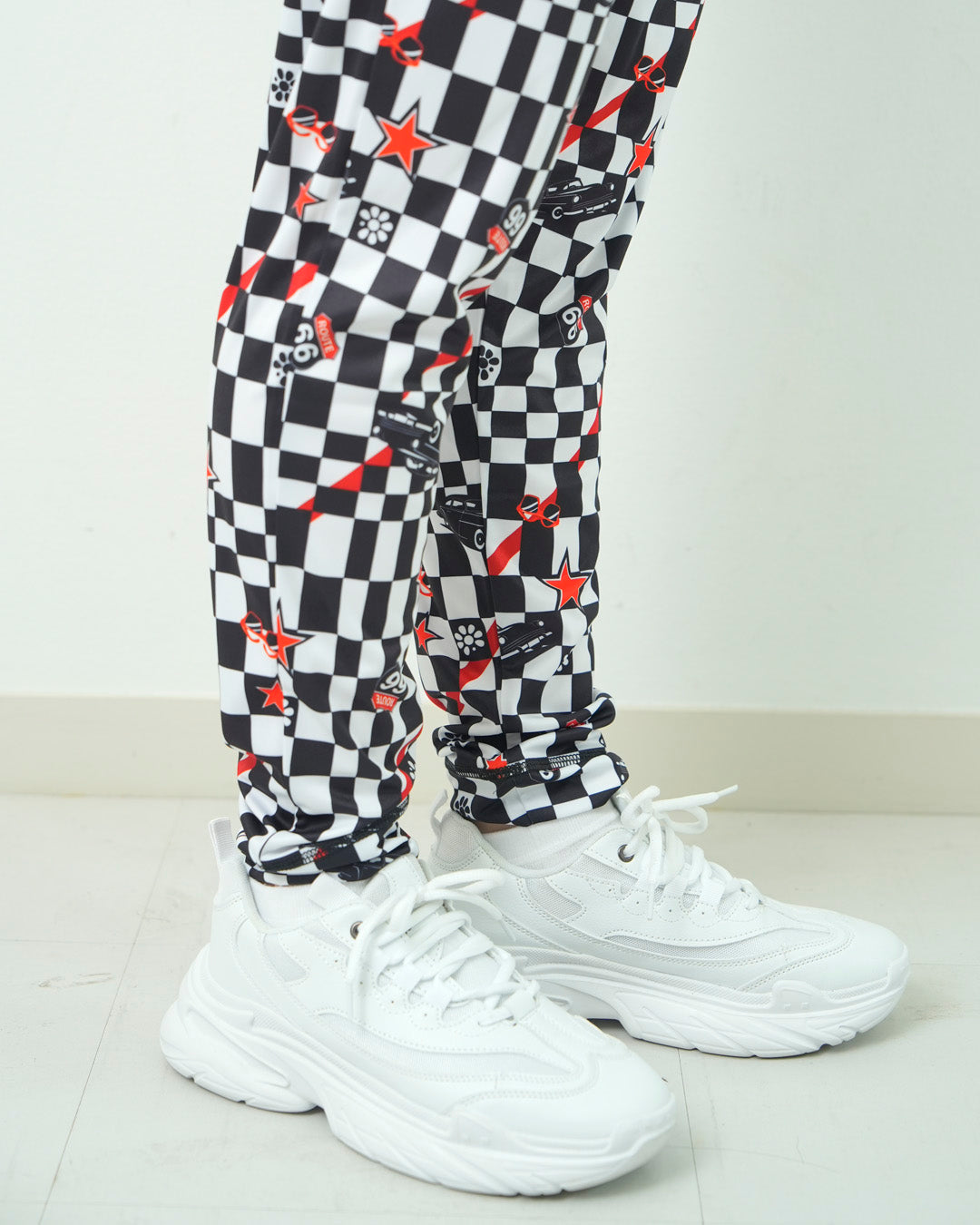 チェッカークラップ エフォートレス CL25015 - WHITE BLACK
