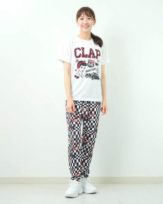 チェッカークラップ エフォートレス CL25015 - WHITE BLACK