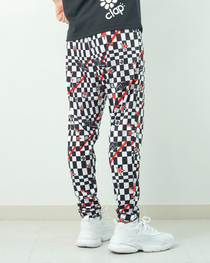 チェッカークラップ エフォートレス CL25015 - WHITE BLACK