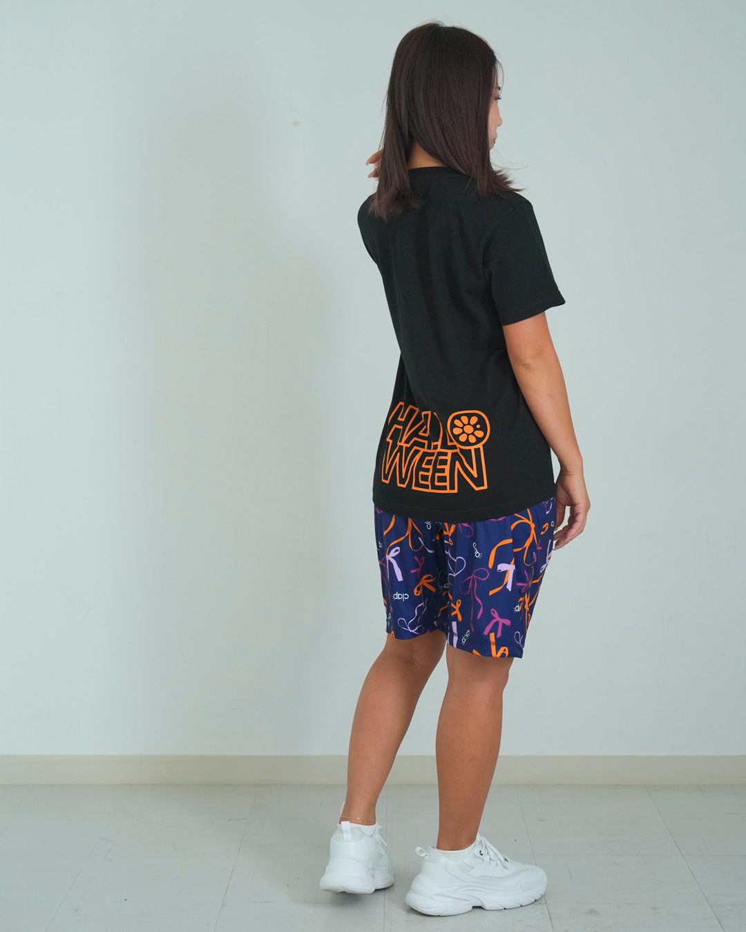 リボンクラップ ハーフパンツ CH25012 - NAVY