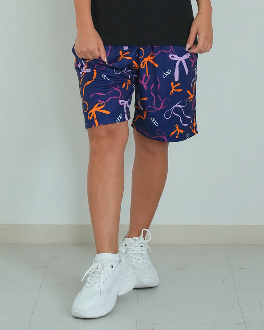 リボンクラップ ハーフパンツ CH25012 - NAVY