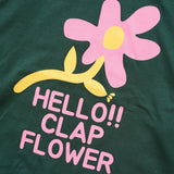 Clap Flower BigTee<br>クラップフラワービッグティー<br>CTS24076