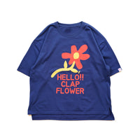 Clap Flower BigTee<br>クラップフラワービッグティー<br>CTS24076