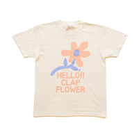 Clap Flower Tee<br>クラップフラワーティー<br>CTS24077