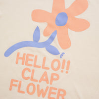 Clap Flower Tee<br>クラップフラワーティー<br>CTS24077