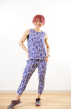 Flower-clap Box Tank<br>フラワークラップボックスタンク<br>CT23025 - Navyblue