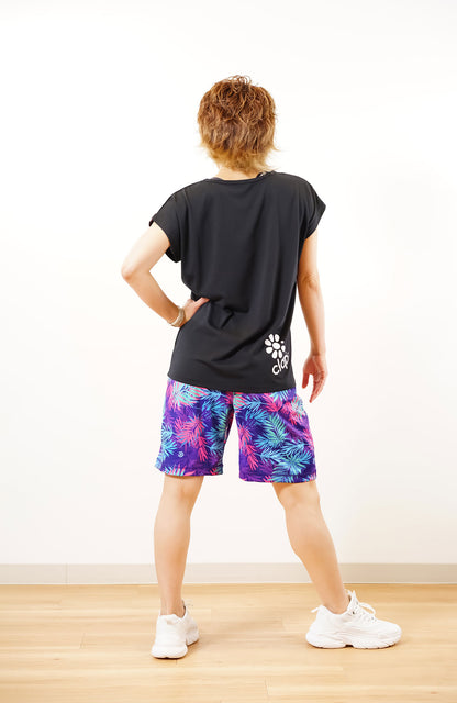 Leaf-Clap Halfpants リーフクラップハーフパンツ CH24011-BL - Blue