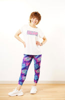 Leaf-Clap CroppedPants<br>リーフクラップクロップドパンツ<br>CE24022-BL - Blue