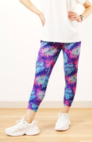 Leaf-Clap CroppedPants<br>リーフクラップクロップドパンツ<br>CE24022-BL - Blue