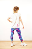 Leaf-Clap CroppedPants<br>リーフクラップクロップドパンツ<br>CE24022-BL - Blue