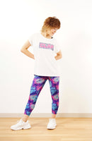 Leaf-Clap CroppedPants<br>リーフクラップクロップドパンツ<br>CE24022-BL - Blue