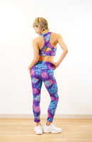 Leaf-Clap Leggings<br>リーフクラップレギンス<br>CL24016-BL - Blue