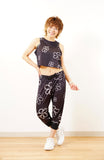 hana_clap Short Tank<br>ハナクラップショートタンク<br>CT24031-BK - Black