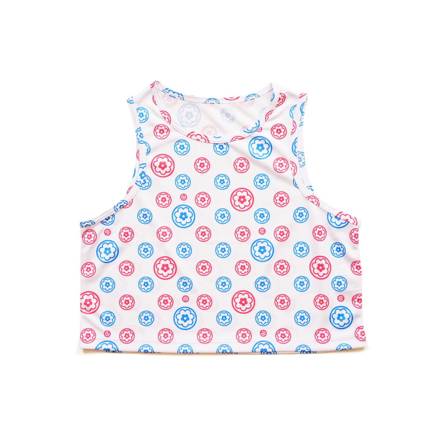 Hanamaru Clap Short Tank ハナマルクラップショートタンク CT24013-WH - White