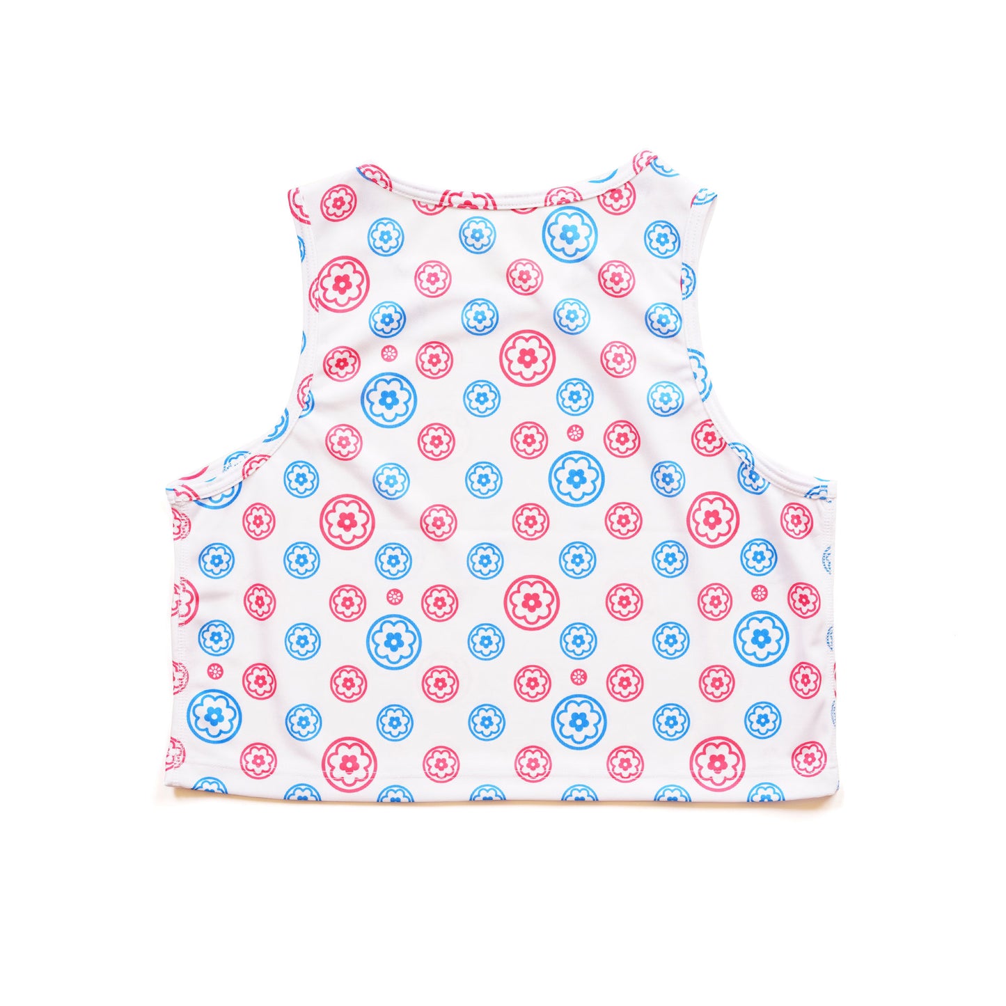 Hanamaru Clap Short Tank ハナマルクラップショートタンク CT24013-WH - White