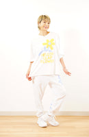 Clap Flower DrySweatPants<br>クラップフラワードライスウェットパンツ<br>SP24007