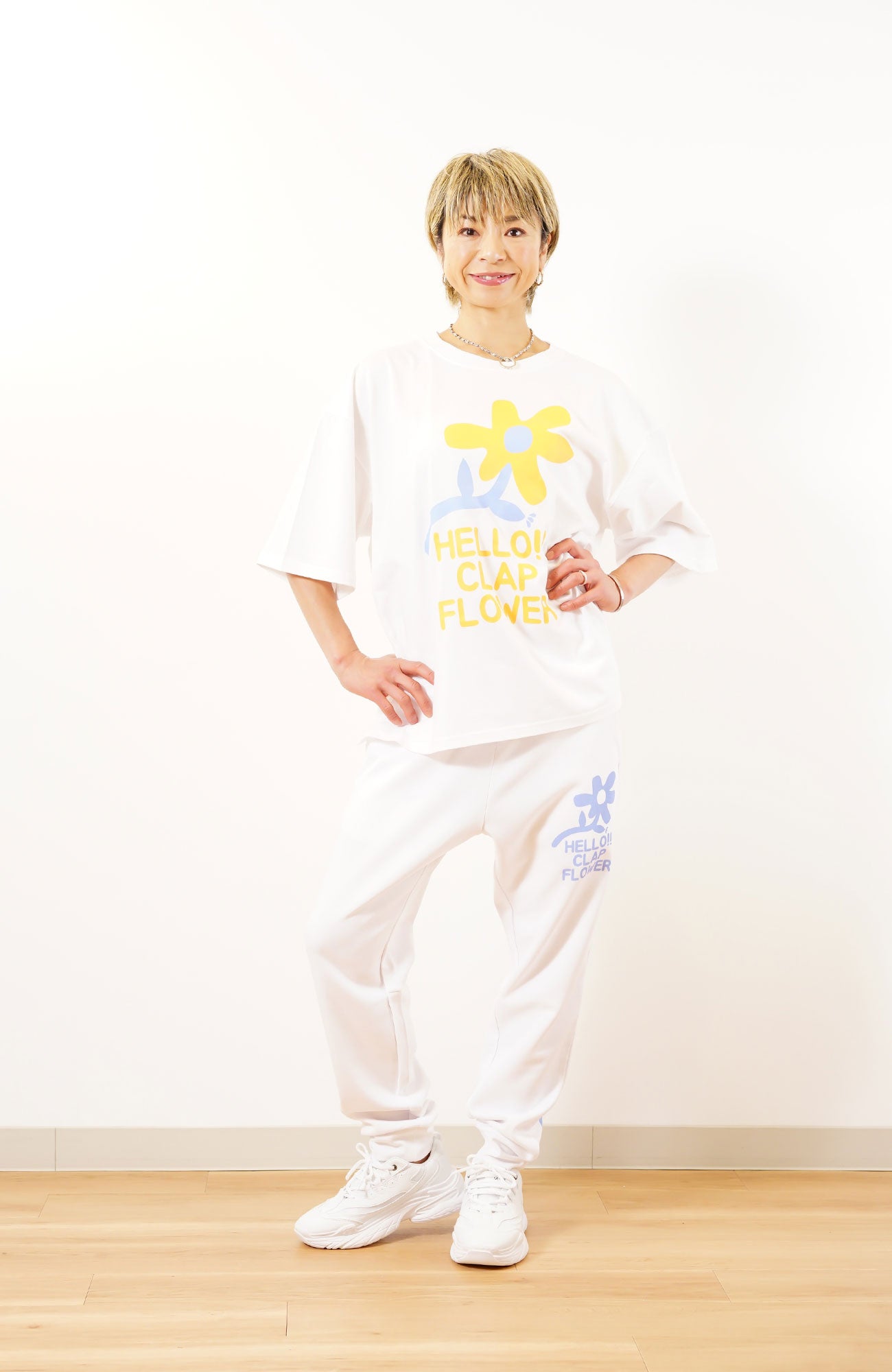 Clap Flower BigTee クラップフラワービッグティー CTS24076