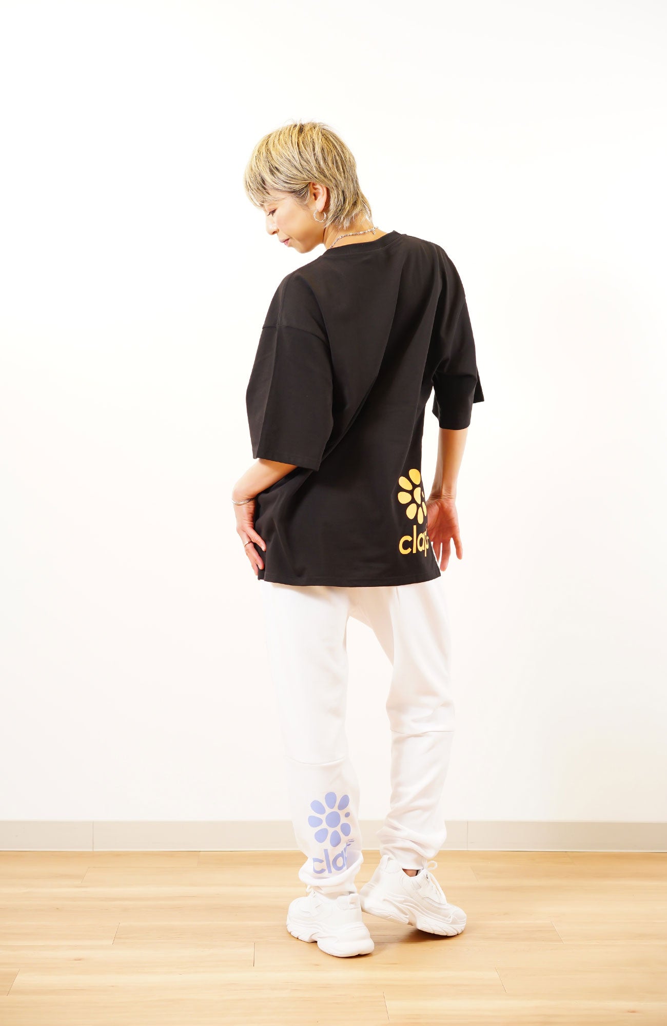 Clap Flower BigTee クラップフラワービッグティー CTS24076