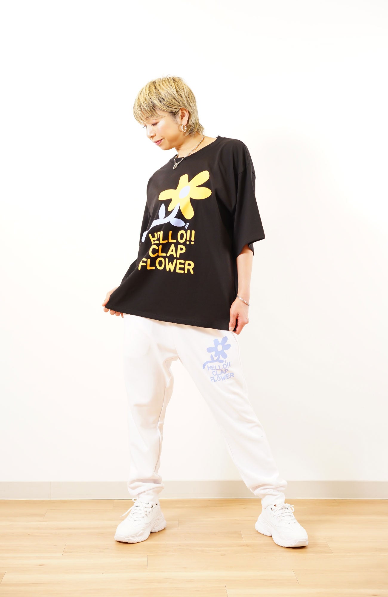 Clap Flower BigTee クラップフラワービッグティー CTS24076