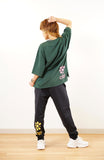 Clap Flower DrySweatPants<br>クラップフラワードライスウェットパンツ<br>SP24007