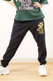 Clap Flower DrySweatPants<br>クラップフラワードライスウェットパンツ<br>SP24007