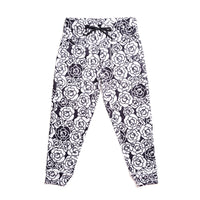 Rose-clap Cropped Pants<br>ローズクラップクロップドパンツ<br>CE23026 - Black