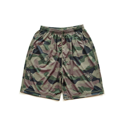 Camouflage Halfpants カモフラージュハーフパンツ CH24007-BC - BrownCamo