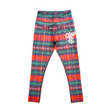 Winter Check Leggings<br>ウィンターチェックレギンス<br>CL24022-RD - Red