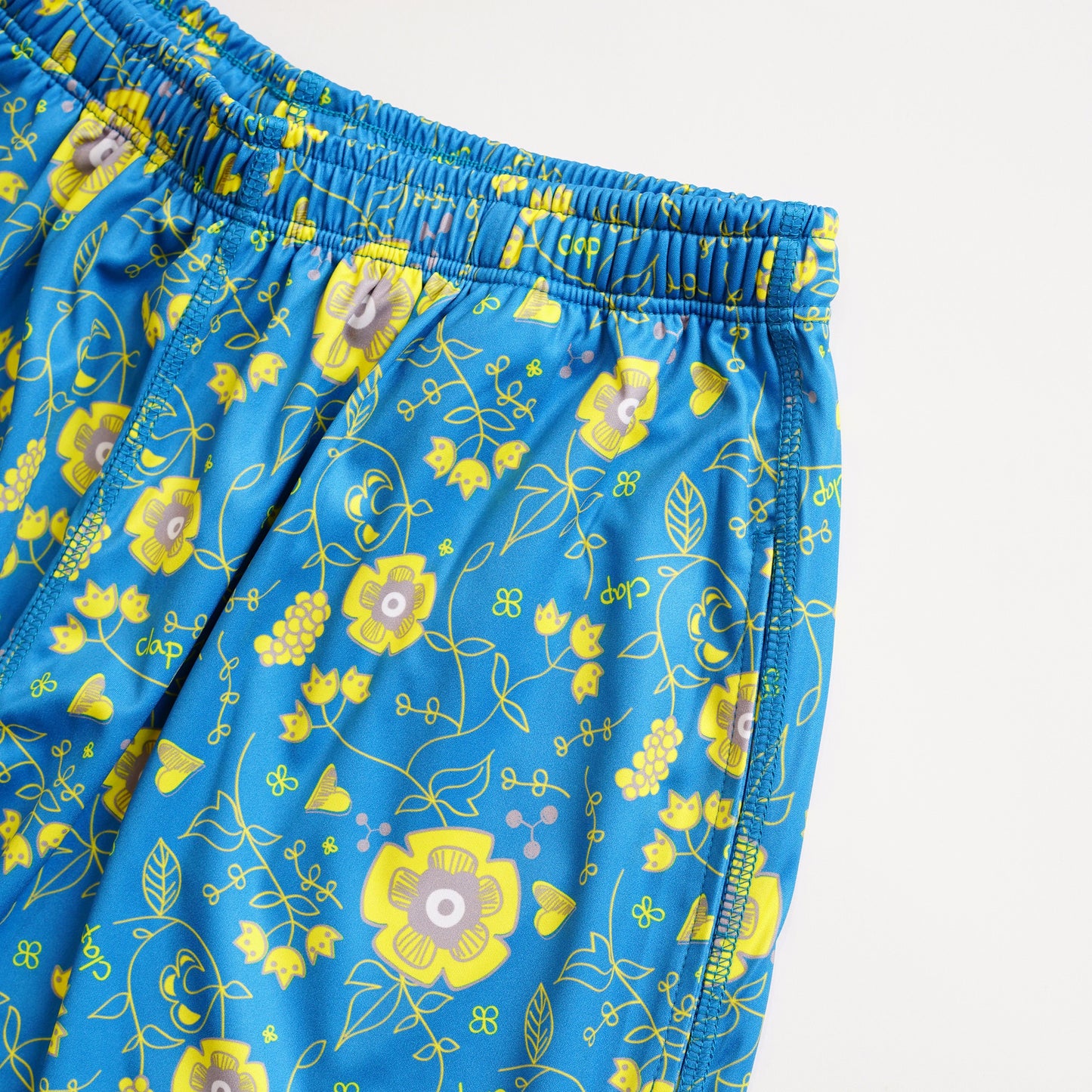 Flower clap Halfpants フラワークラップハーフパンツ CH23017-AG - Apple Green