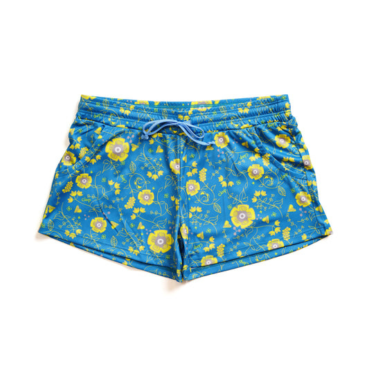 Flower clap Shorts フラワークラップショーツ CS23014-AG - Apple Green