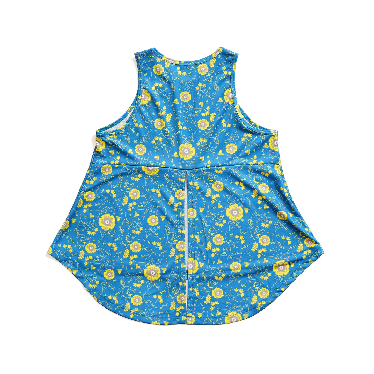 Flower clap Slit Tank フラワークラップスリットタンク CT23044-AG - Apple Green
