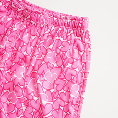 Heart Halfpants ピンクハートハーフパンツ CH23015-PK - Pink