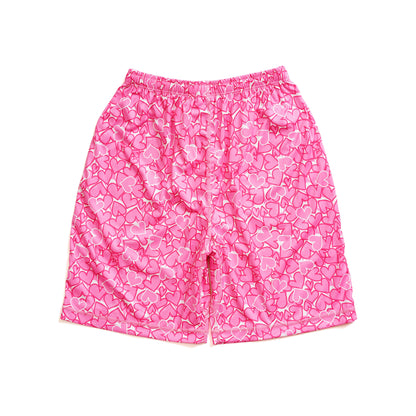 Heart Halfpants ピンクハートハーフパンツ CH23015-PK - Pink