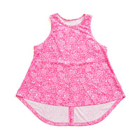 Pink_heart Slit Tank<br>ピンクハートスリットタンク<br>CT23040 - Pink