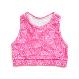 Pink_heart Y-backhole Bratop<br>ピンクハートワイバックホールブラトップ<br>CT23041 - Pink