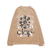 Sticker Long Sleeve Tee<br>ステッカーロングスリーブティー<br>CTS24102