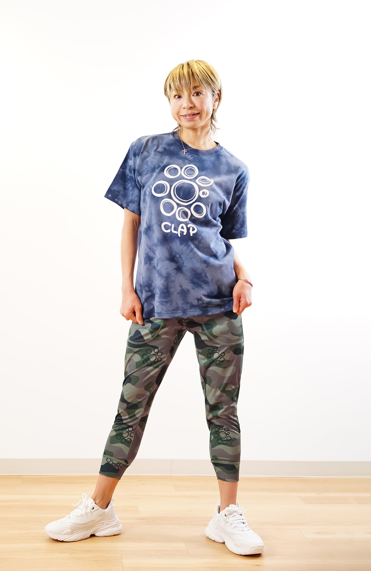 C-Clap Tye-Die Tee シークラップタイダイティー CTS24034